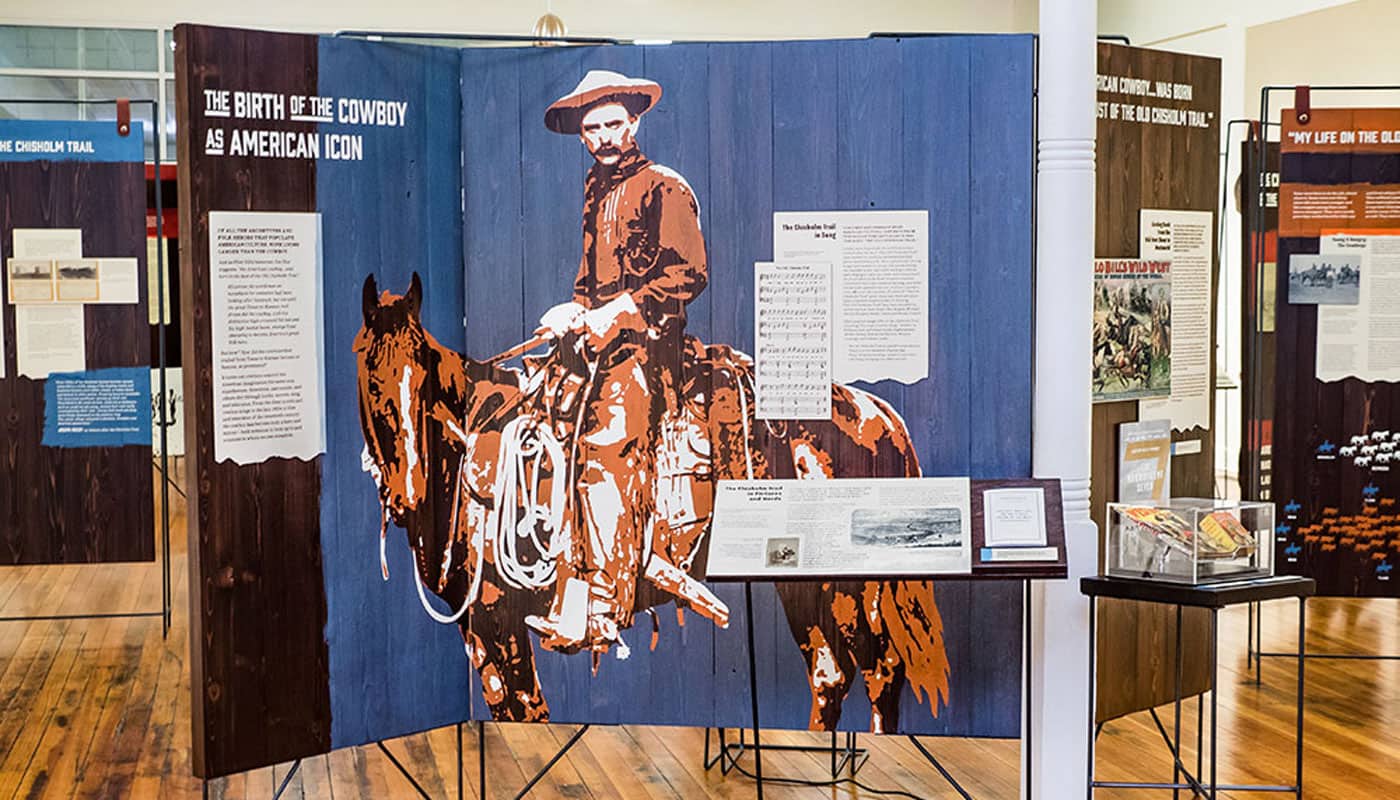 Chisholm Trail: Cowboy as an American Icon traveling exhibit