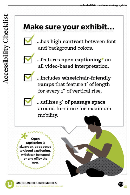 museum design guides - accessibility checklist