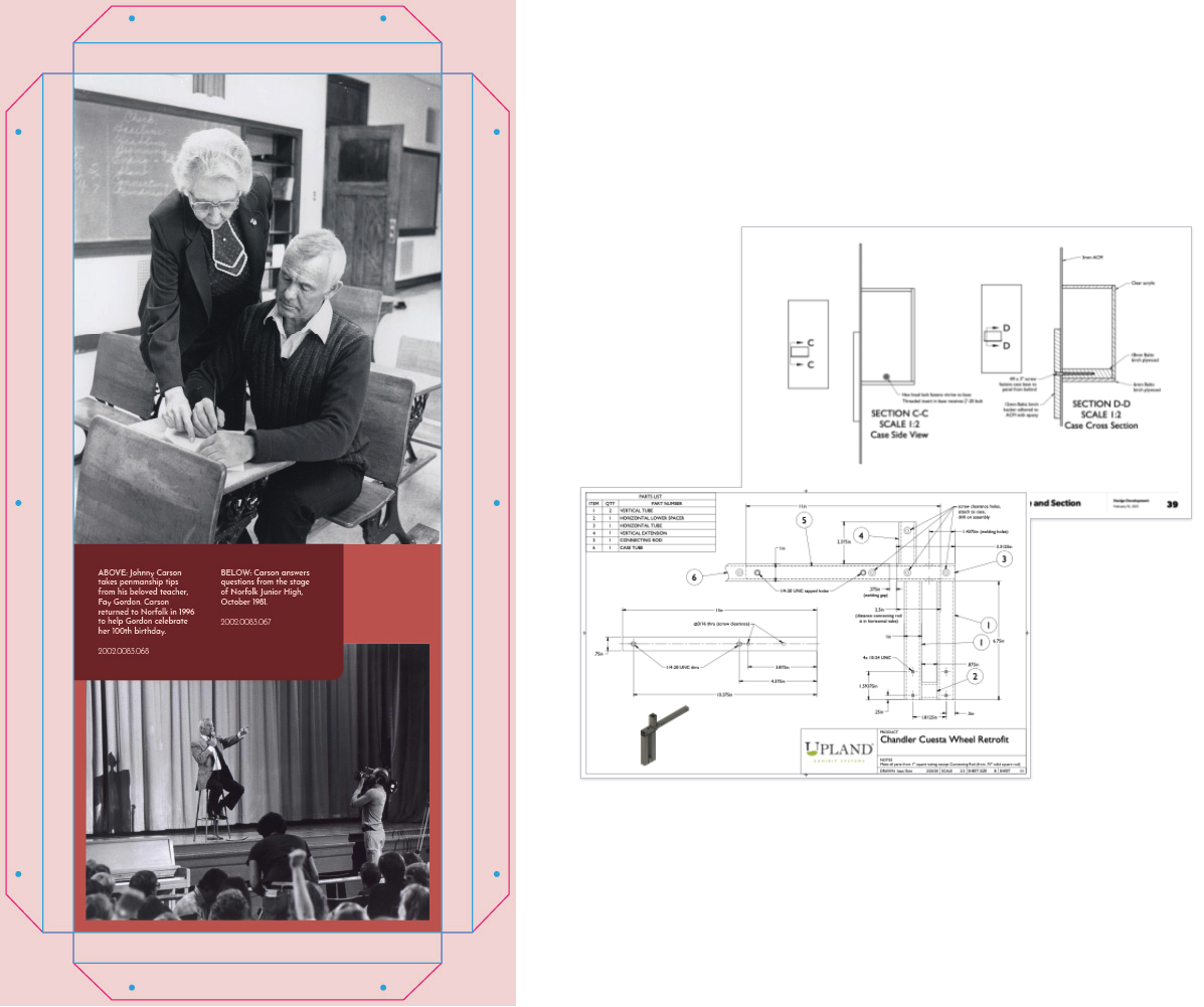 museum exhibit construction documents example