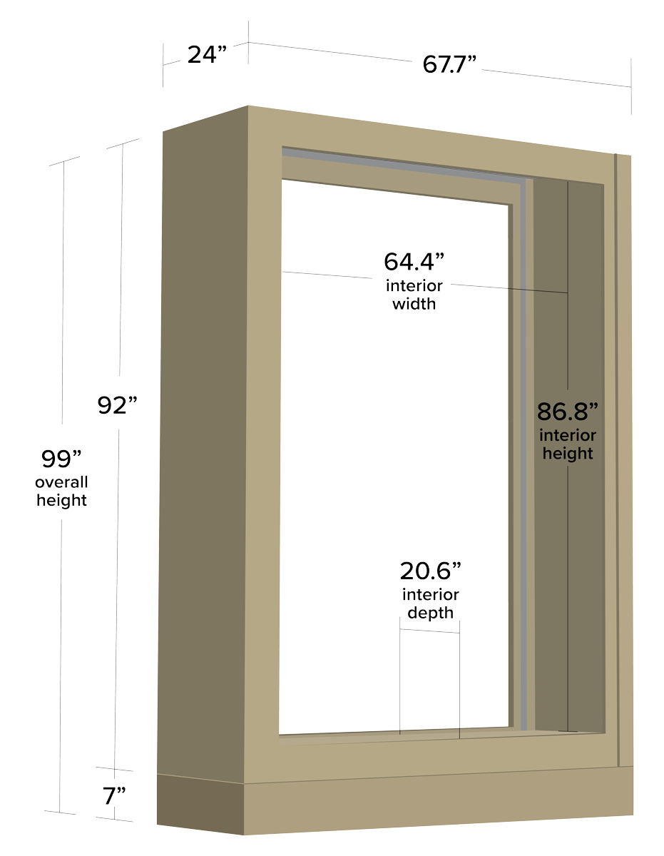 Upland Opposite Two Window Cuesta Showcase Dimensions