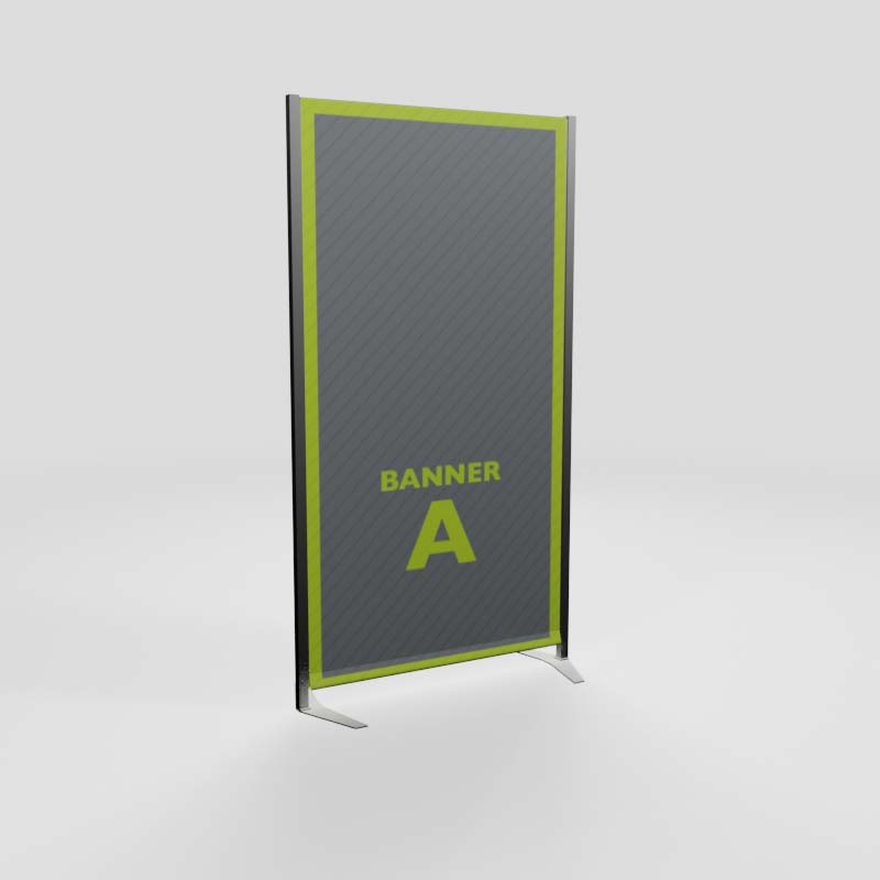 Upland® LEK® Freestanding Wall angle 1