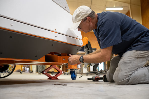 Removing the tweels on the LTV-06 for travel