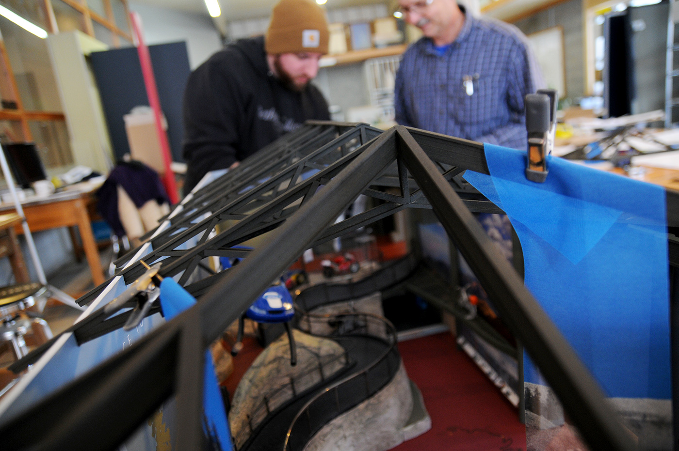 Pikes Peak Hill Climb Experience Museum model making