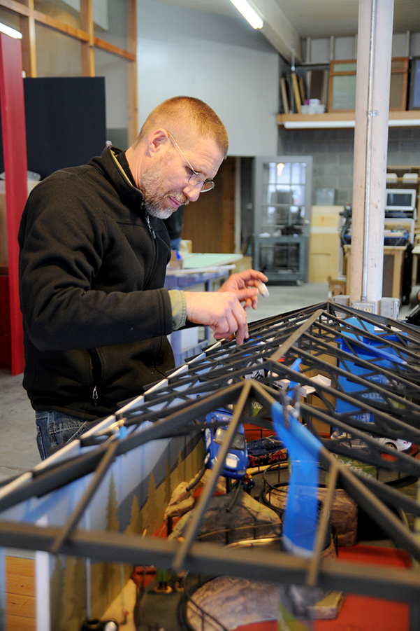 Pikes Peak Hill Climb Experience Museum model making