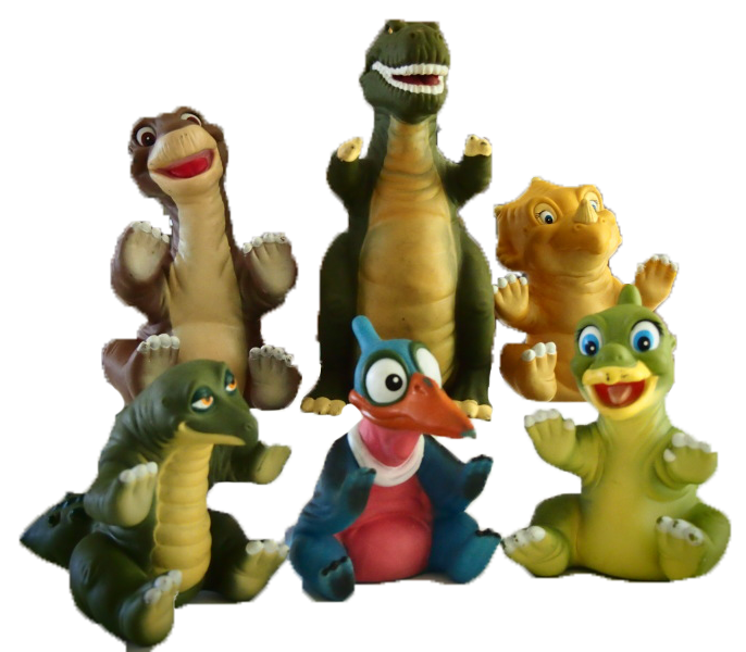 Pizza Hut Museum Land Before Time toys