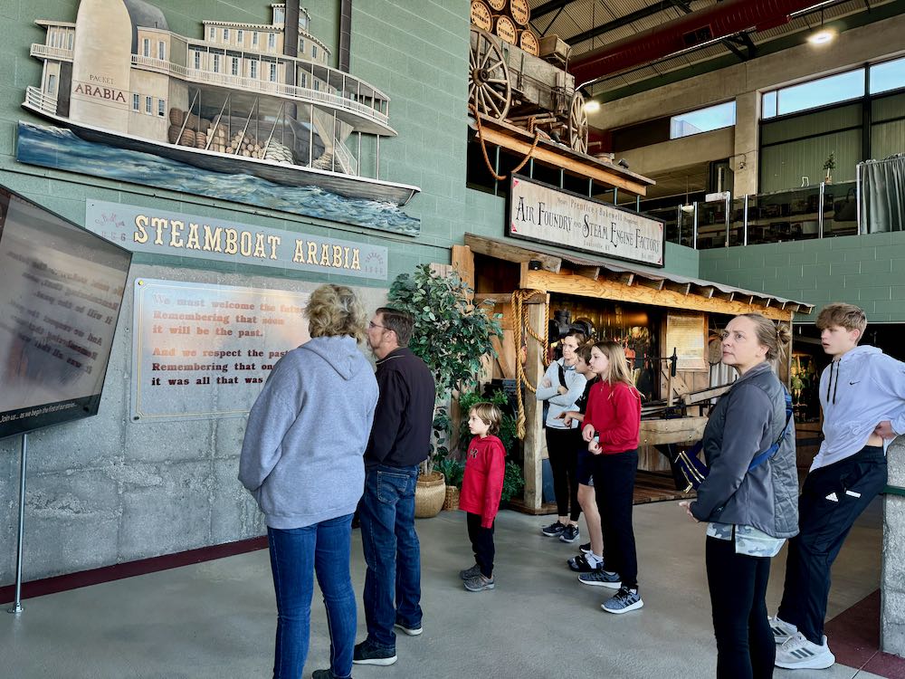 Upland Explored The Arabia Steamboat Museum