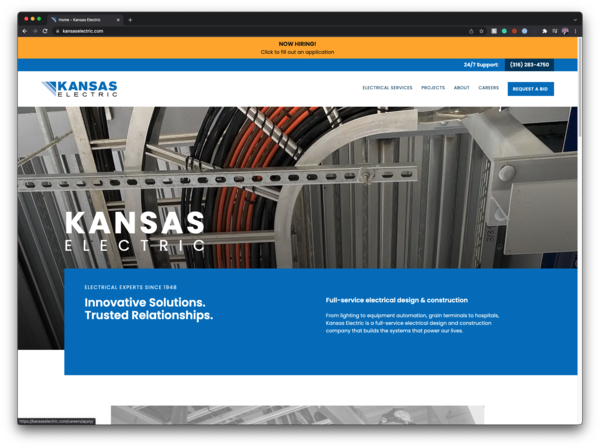 kansas electric homepage