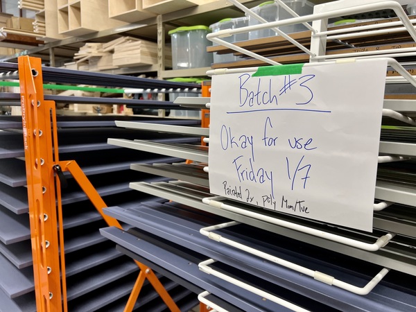 paint rack labeling