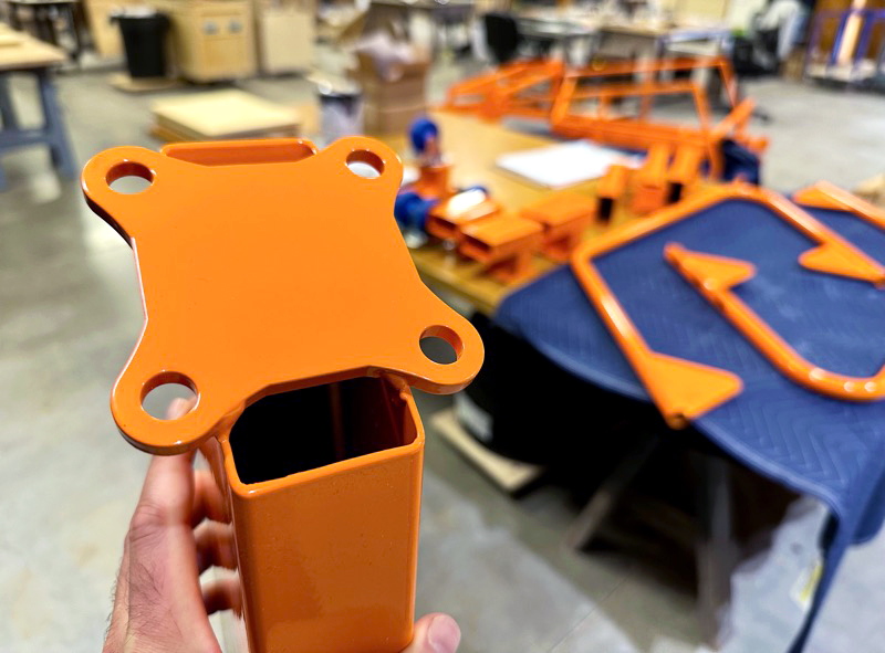 bright-orange-powder-coated-steel-rover-parts_0534