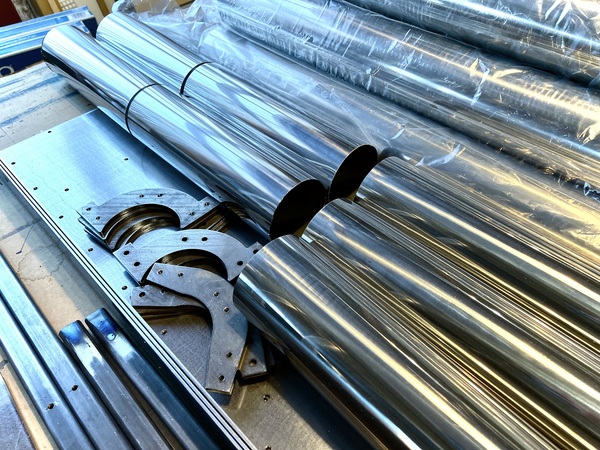 stainless tubing for museum sculpture