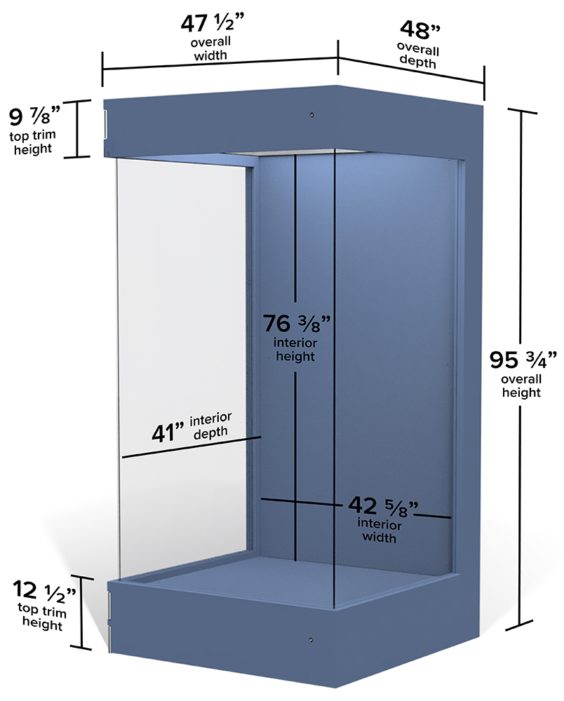 Lincoln Showcase Dimensions